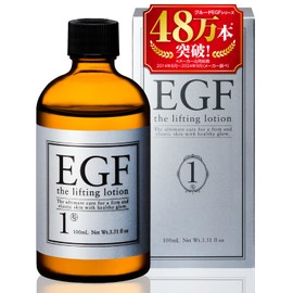 EGF Lifting Lotion (High Concentration EGF Lotion, 3.4 fl oz (100 ml), 0.04 oz (1 μg) Concentration of Beauty Serum Ingredients (Made in Japan), Aging Care, Moisturizing, Droppers, Humorigopeptides, Age Skin
