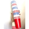 Beautiful Balloons Paper Party Cups x 35 Red White and