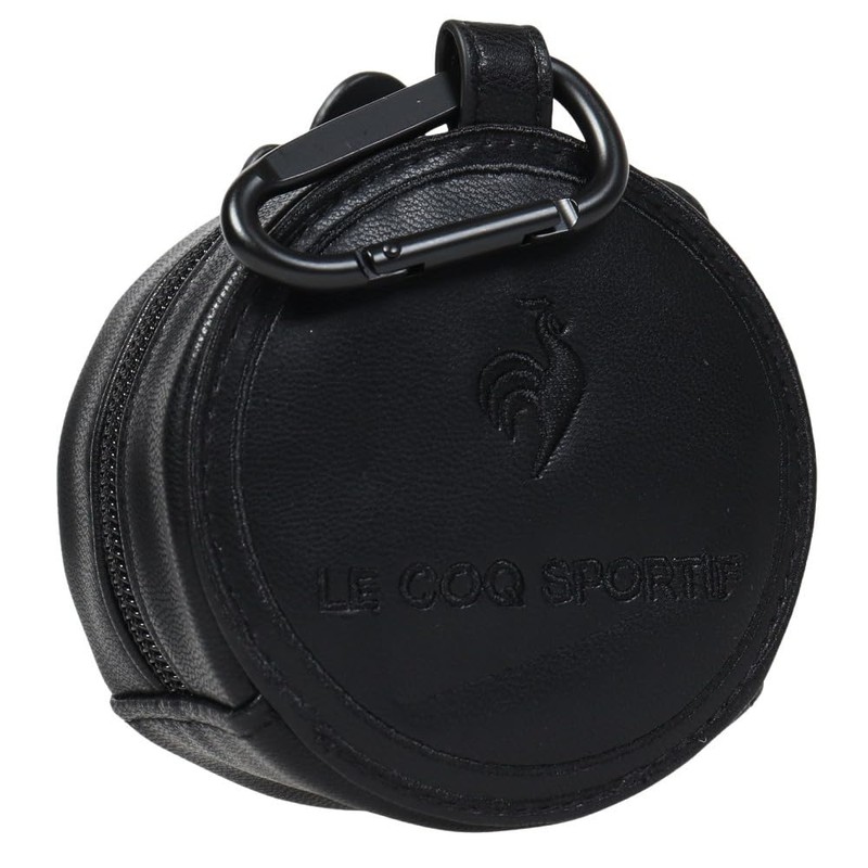 COX SPORTIF LG4FBZ11L BK00 Ball Holder, 3 Pieces, Heart Carabiner