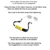 Gogglebobber Floating Sunglass Retainer-Elastic Eyewear Retainer for Swimming - 2