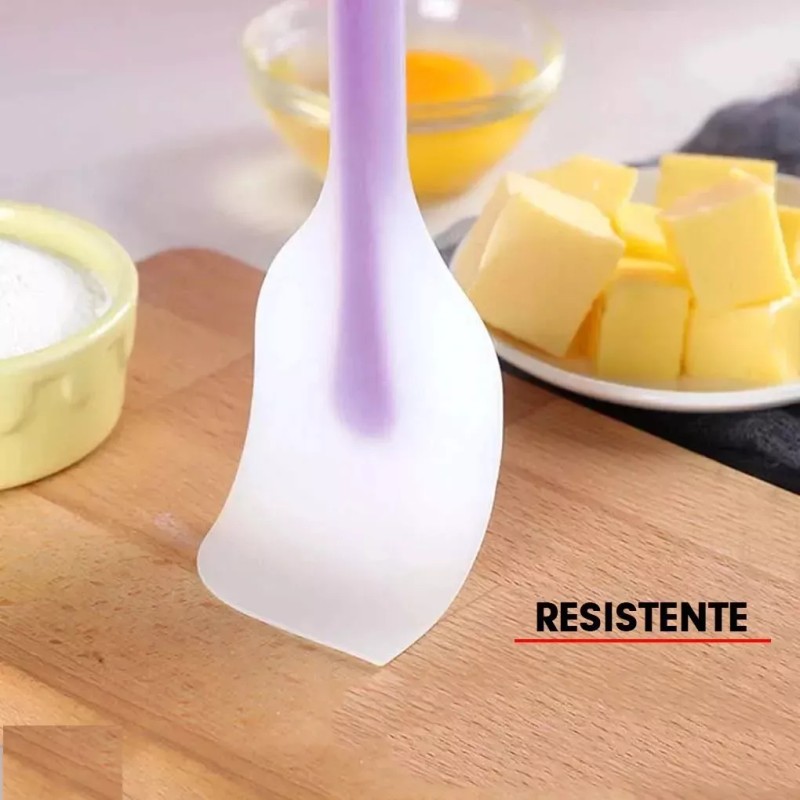 Naymon 5pz Espatula Miserable Silicon Reposteria Cocina Hornear