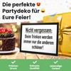 DankeDir! Drinking Beautiful Sign with Saying - Funny Gift for