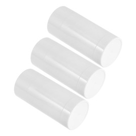 Vaguelly 3Pcs Twist Up Balm Containers Refillable Tubes for Homemade Deodorants Solid Lotion Portable Bottles Travel Friendly Each