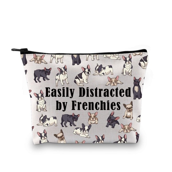 Zuo Bao Cute French Bulldog Makeup Bag Frenchie Lover Gift