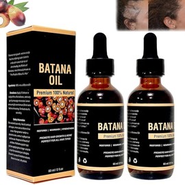 Aceite De Batana De Honduras - Aceite Orgánico Crudo Para El Crecimiento Del Cabello, Repara El Cabello Dañado, Deja El Cabello Más Suave (2Oz)
