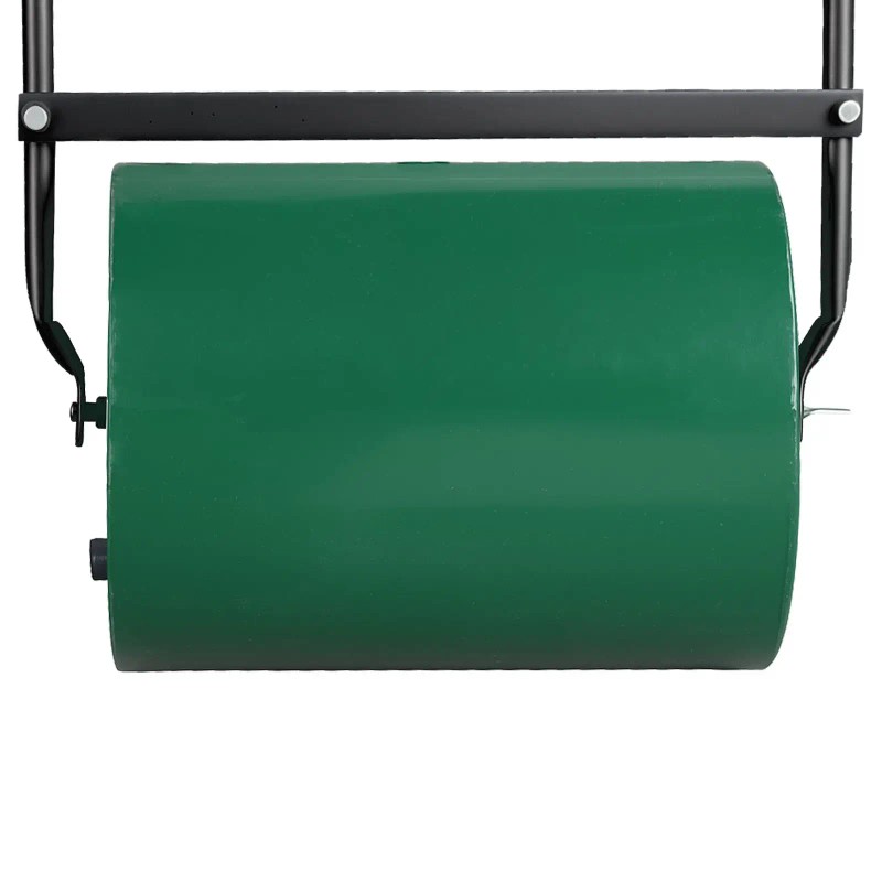 "16in Heavy Duty Steel Lawn Roller with U-Shaped Handle Fillable