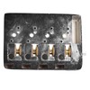 4 String Headless Electric Bass Bridge Zinc Alloy Brass Bridge