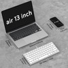 OMOTON Wired Keyboard for Mac Devices ONLY with Dual Interface,