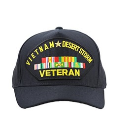 Vietnam Desert Storm Veteran Hat Military Caps Men Women Military Collectibles