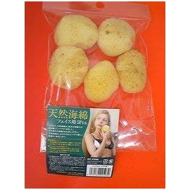 Natural Sea Cotton Face 5P Made in Pacific