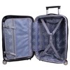 World Traveler Contour Lightweight Polycarbonate Hardside Expandable Spinner Luggage with