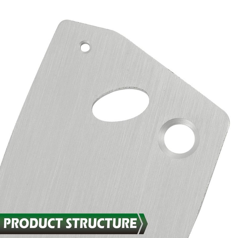 LQI Driver Door Latch Repair Reinforcement Plate Compatible with Jeep