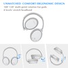 Srhythm NC35 Noise Cancelling Wireless Headphones Bluetooth 5.0, Foldable Over