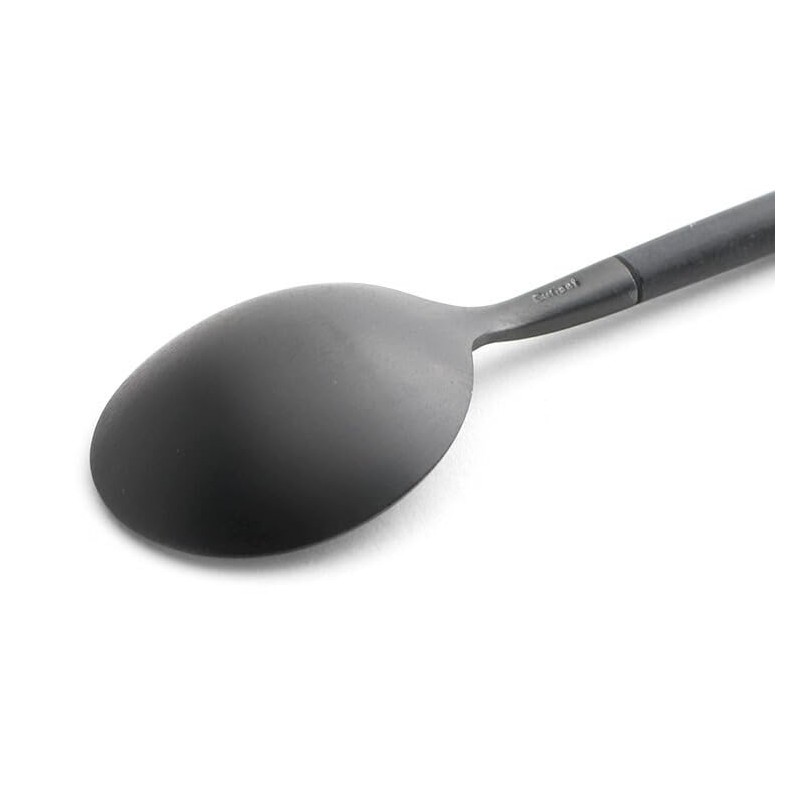 Cutipol GOA GO11BLF Coffee/Tea Spoon, All Black