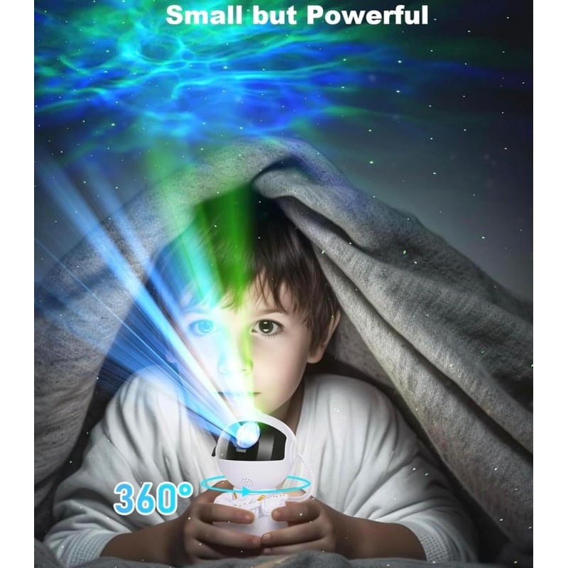 422 Store Astronaut Galaxy Projector Night Light with Remote Control