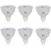Simba Lighting [6 Pack] LED MR16 3.5W 12V 20W Halogen