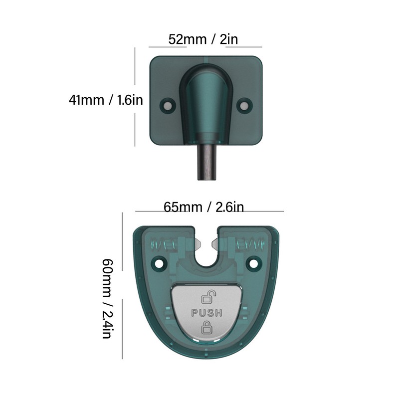 Floor Door Stopper Punch Free Windproof Ground Suction Function Quiet