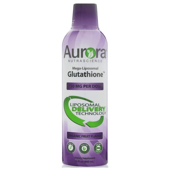 Aurora Mega-Liposomal Glutathione - 750 MG - Fruit (16 Fluid Ounces)