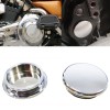 Unbranded Chrome CNC Swingarm Pivot Cover Fit for Harley Touring