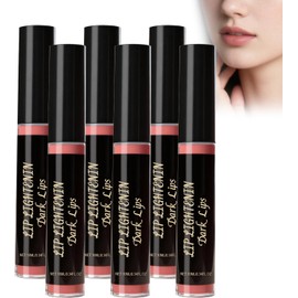 Aceite Aclarador De Labios Para Labios Negros, BáLsamo Labial Hidratante E Iluminador En Barra, BáLsamo Labial Para Lab/ios Secos Y Agrietados, Barra De HidratacióN Profunda Para Lab/ios (6 PCS)