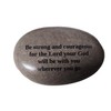 Scripture river rock stone encouragement God