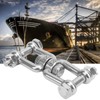 2Pcs Anchor Swivel Shackle, 304 Stainless Steel Swivel Shackle, Rotating