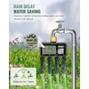 WILAWELS 4 Zone Brass Sprinkler Timer, Garden Hose Timer, Automatic