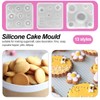 iSuperb 13 pcs Resin Mold Mini Cute Silicone Molds Epoxy