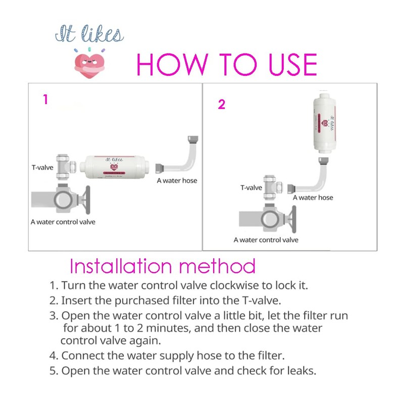 It likes ION WATER Bidet filter - Clean Water Bidet