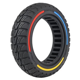 9.5x2.5-6.1 Off-Road Solid Tire Replacement for NIU KQi3 Pro/Max/Sport Scooter - Puncture-Free, Hassle-Free Maintenance - Anti-Skid, Shockproof 9.5 x 2.50 inch Tubeless Tire (3 Color 1Pc)