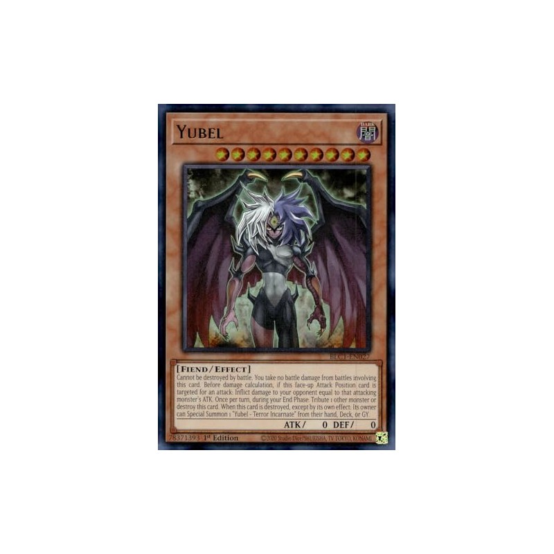 YU-GI-OH! Yubel - BLC1-EN027 - Ultra Rare - 1st Edition