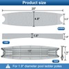 Goovilla Pool Ladder Steps Replacement, (3-Pack) 18" Universal Heavy-Duty Molded