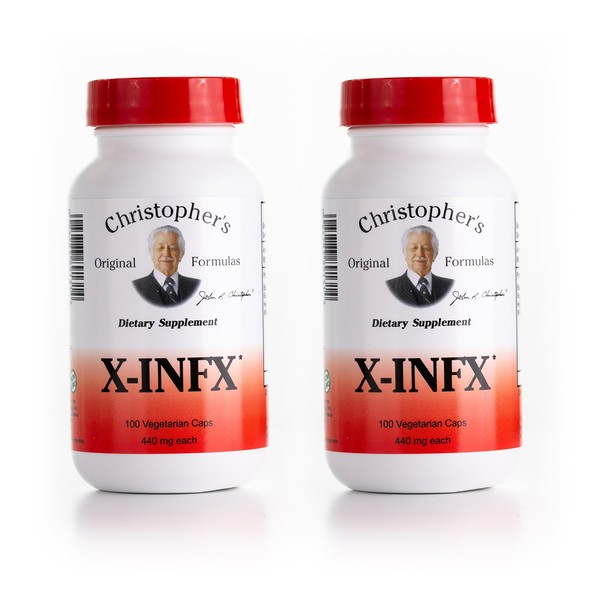 Christopher's Original Formulas X-INFX Formula, Natural Immune Support, 2 Pack,