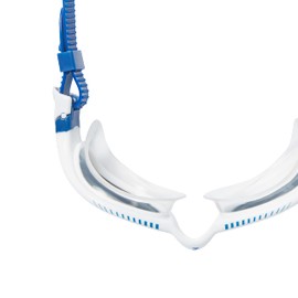 Zoggs Tiger Adult Swimming Goggles, UV protection swim goggles, Quick Adjust Comfort Goggle Straps, Fog Free Swim Goggle Lenses, Zoggs Liquid Skin Flexibility & Fit, Titanium Lens Sun Protection