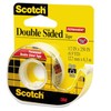 Scotch® - 665 Double-Sided Office Tape w/Hand Dispenser, 1/2" x