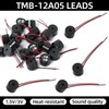 HARY 20PCS Piezo Buzzers for Quizzes 12085 leads, 3-12V 85dB