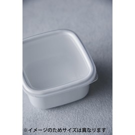Noda Horo Square White Enamel Stockpot (M) Imported From Japan (One Pack)