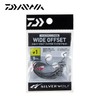 DAIWA Silver Wolf Hook SS Wide Offset #2, 9 Pieces