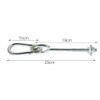 ISO TRADE Swing Hook with Carabiner Long Rotatable Maximum Load