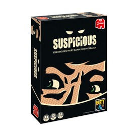 Jumbo Games Suspicious Party Game from 10 Years - Board Game for 4 to 8 Players - from the Makers of Party & Co.