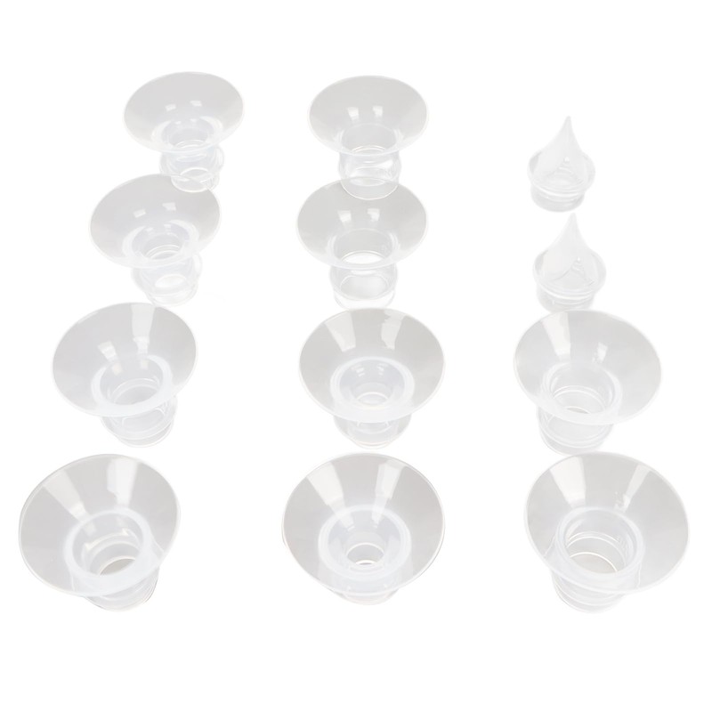 Pack of 10 Breast Pump Flange Inserts 13 mm 15