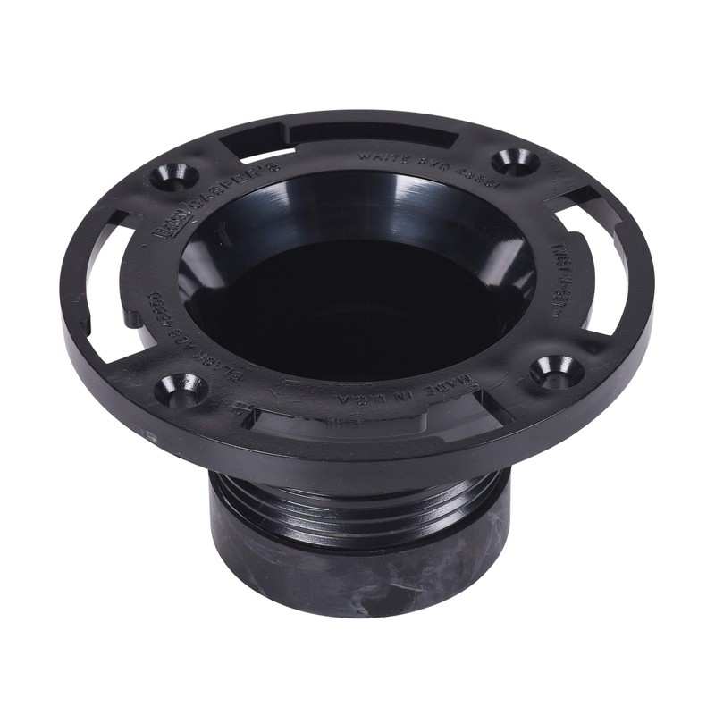 Oatey 4 in. ABS Twist-N-Set Closet Flange