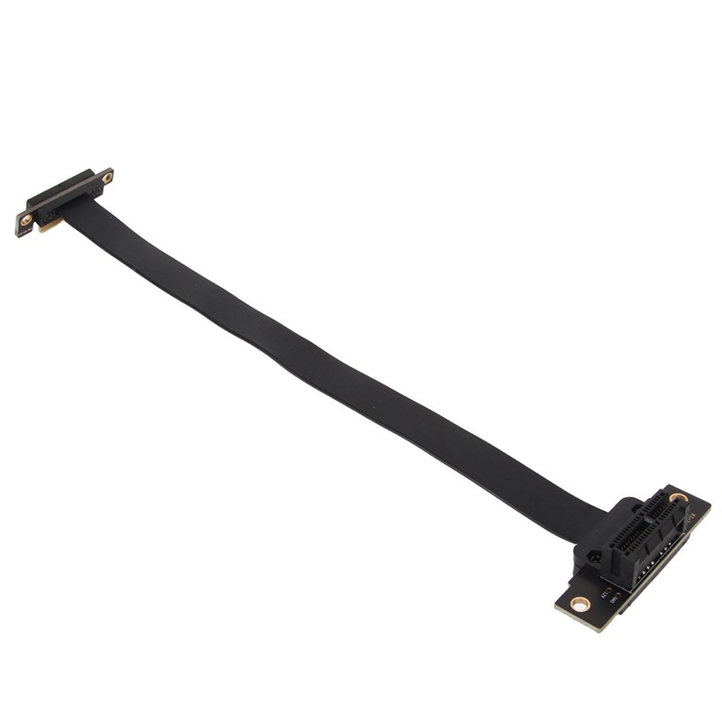 PCIE 3.0 1X Extension Cable Dual 90 Degree Right Angle