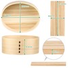 Morikuru SG Wonder Zone TK08-37 Cedar Wappa Lunch Box, Round