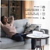 SEWACC 1 Set Large LED Digital Alarm Clock with Wireless