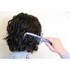 Bablo Pomade Grooming Comb Mesh Comb (Red Bandana Paisley Pattern)