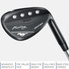 PGF Mustang Full Face Milled Forged High-Toe Golf Wedge Set
