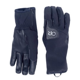 Outdoor Research Women's Stormtracker Sensor Windbloc Gloves, Black, M