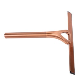 Duschabzieher, 22 cm, Edelstahl-Fensterabzieher für Duschtüren, Fenster, Fliesen, Spiegel, Badezimmer (antike Bronze)