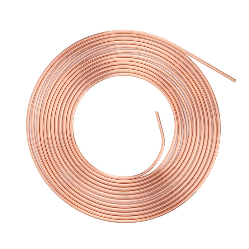 3/16in OD 25ft Copper Nickel Brake Line Tubing Kit Coil